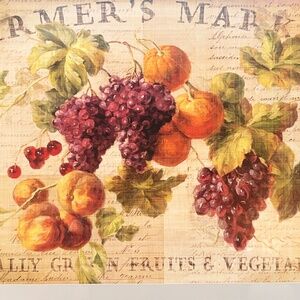 Set of 4 Pimpernel Cork Backed Placemats